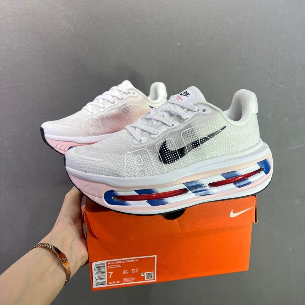 Nike Air Zoom White Red Blue Women’s Running Sneakers
